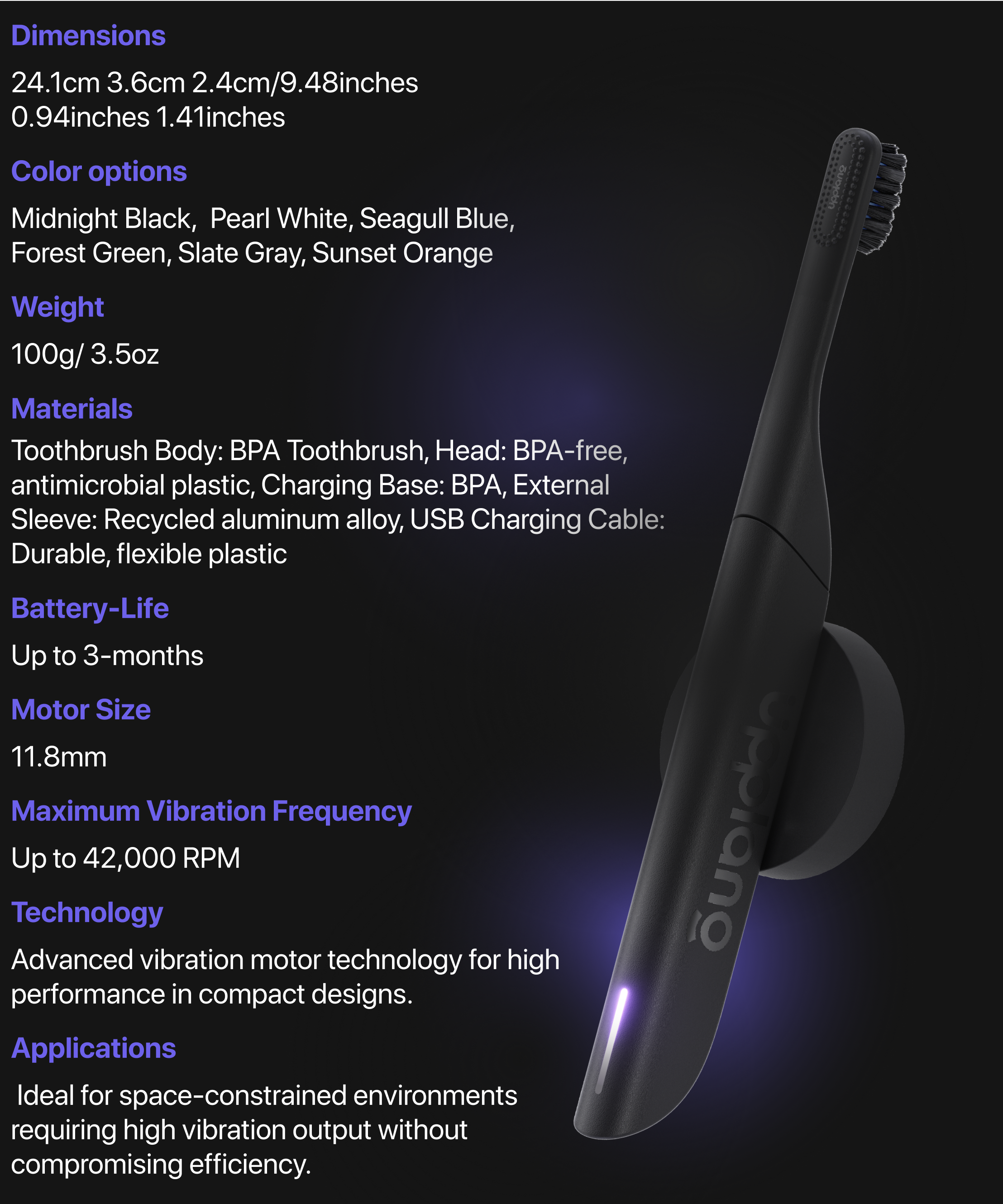 Specifications