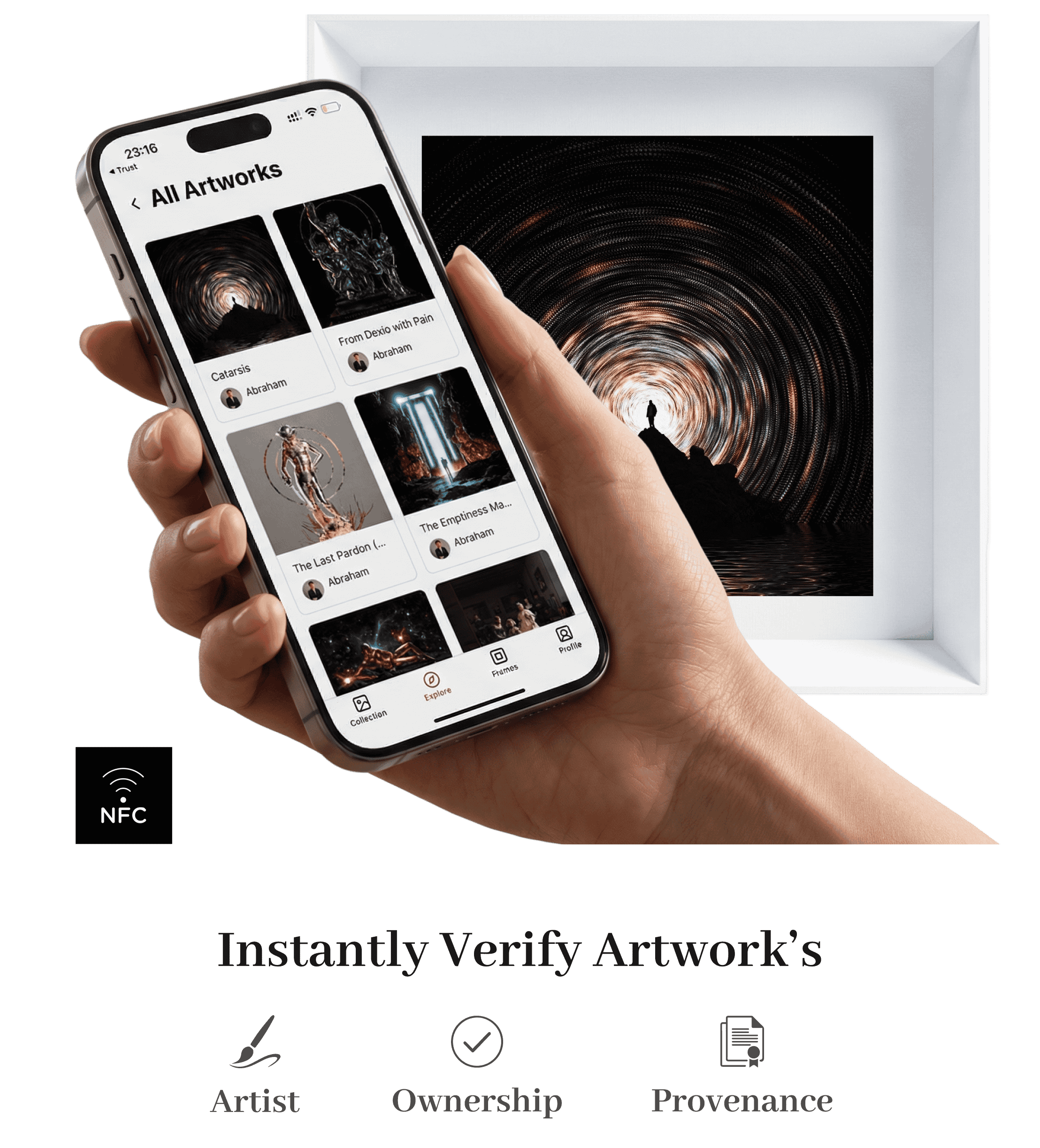 Digital Art With Verified Ownership