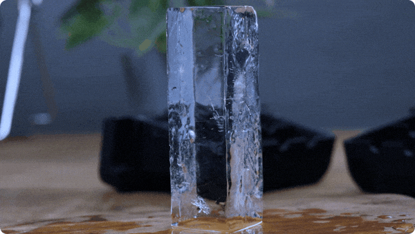 Clear Ice Pillar