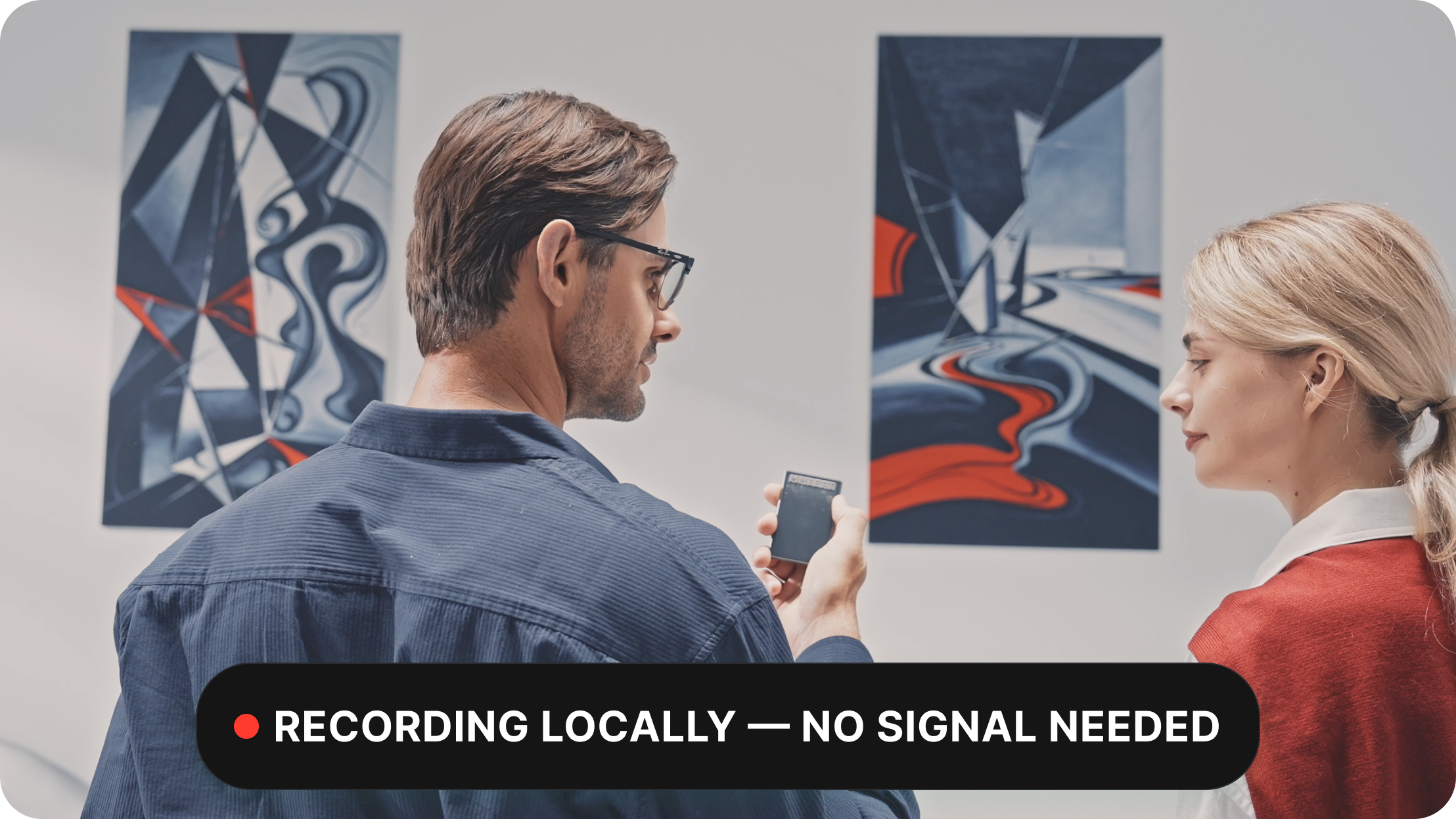 No Internet? Your Meeting Keeps Recording.