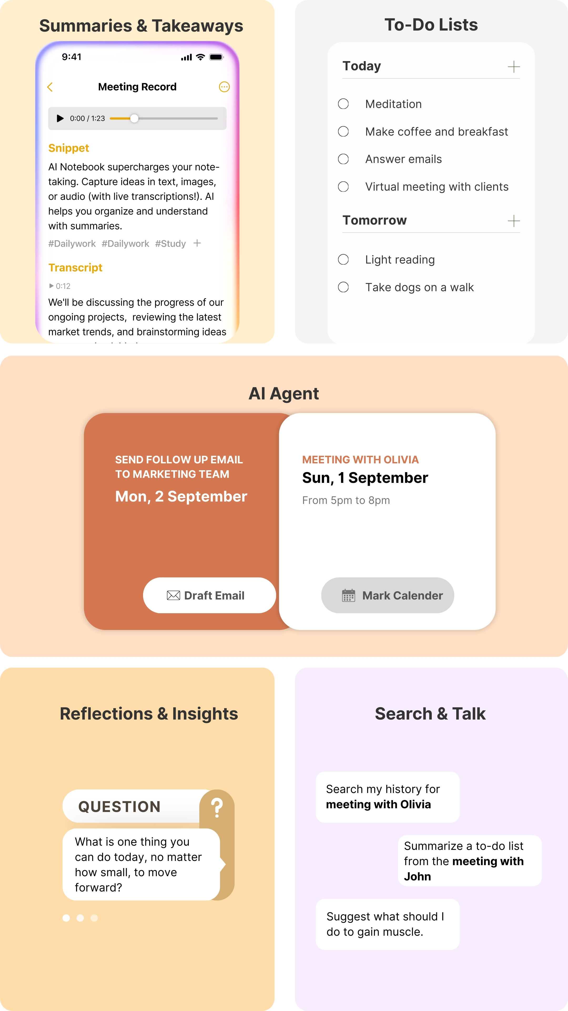 AI Powered Features