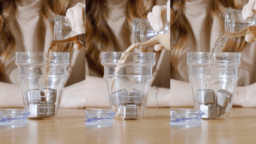 NO MORE WATERED-DOWN DRINKS