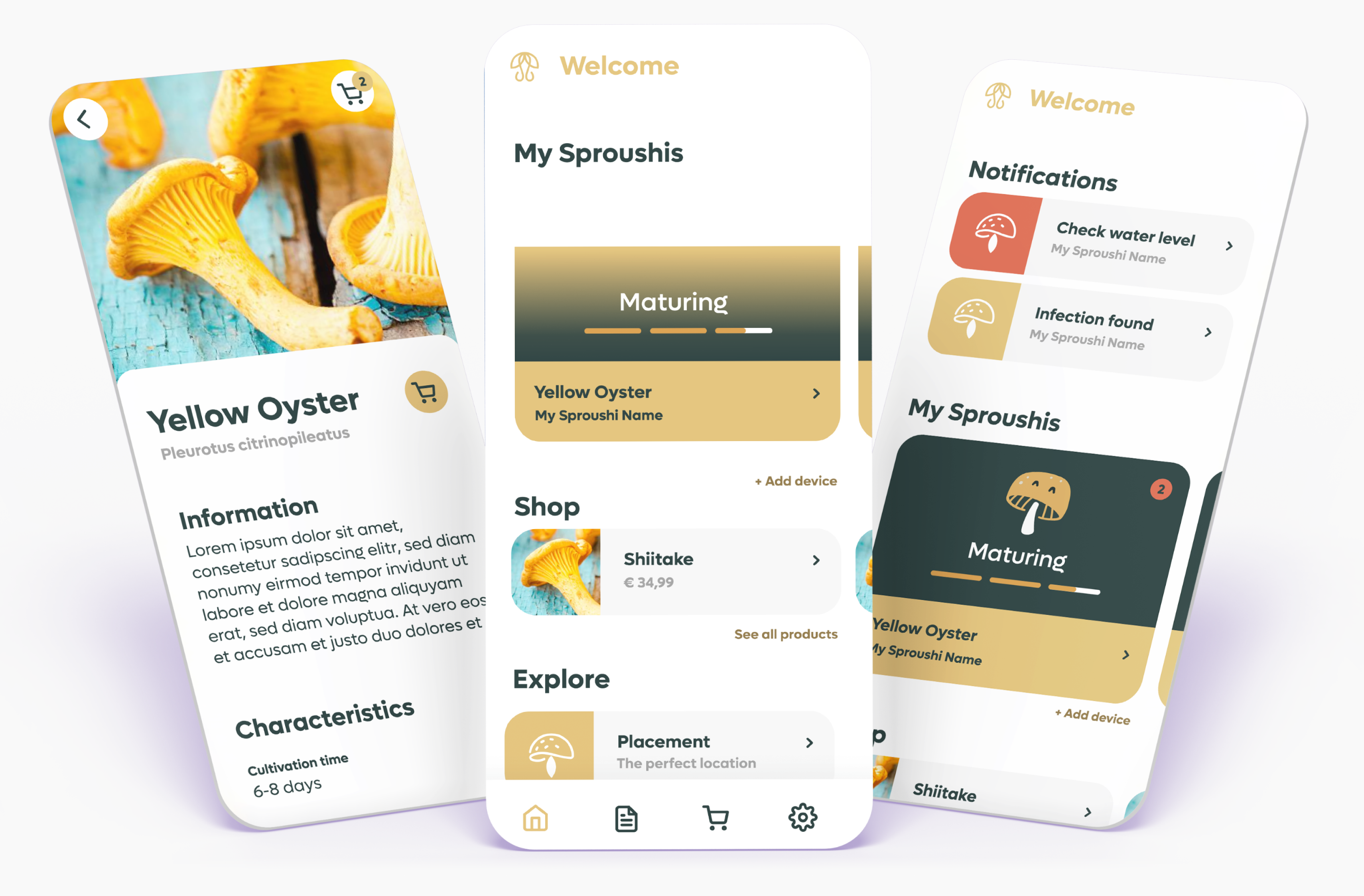 Your Mushroom Concierge – Sproushi App