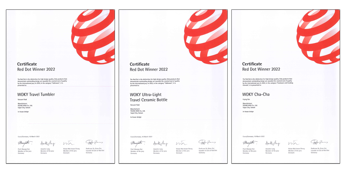 REDDOT AWARD WINNER