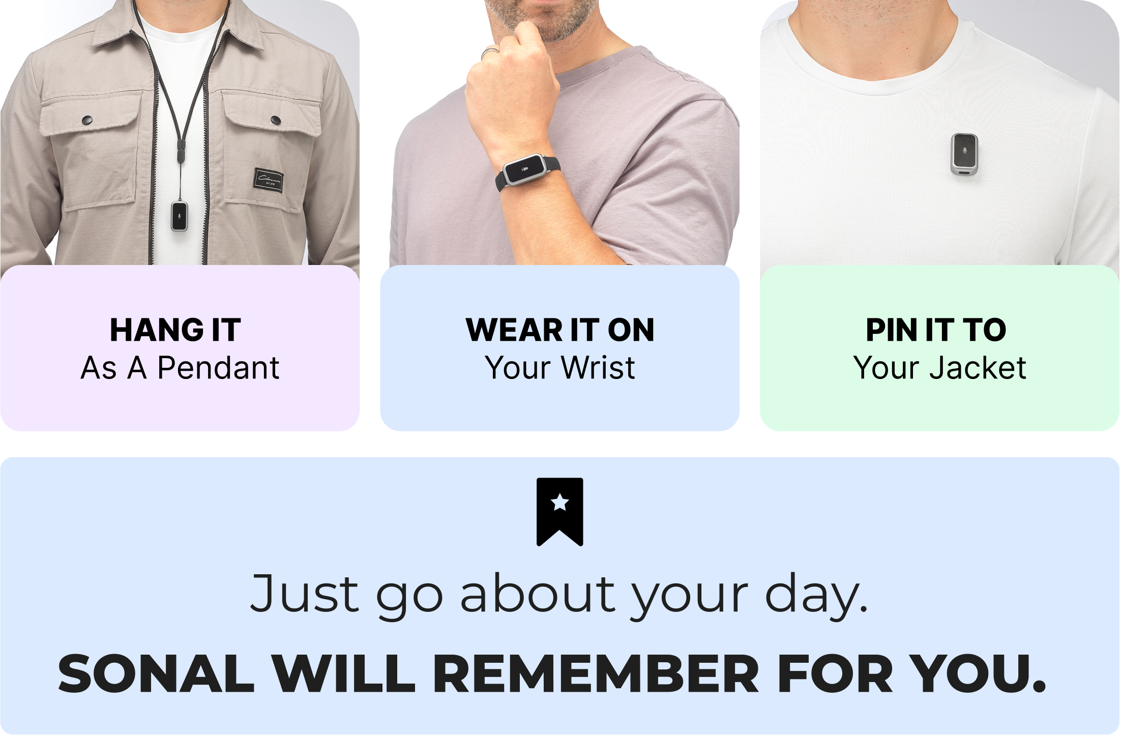Discreet, Comfortable, Ready