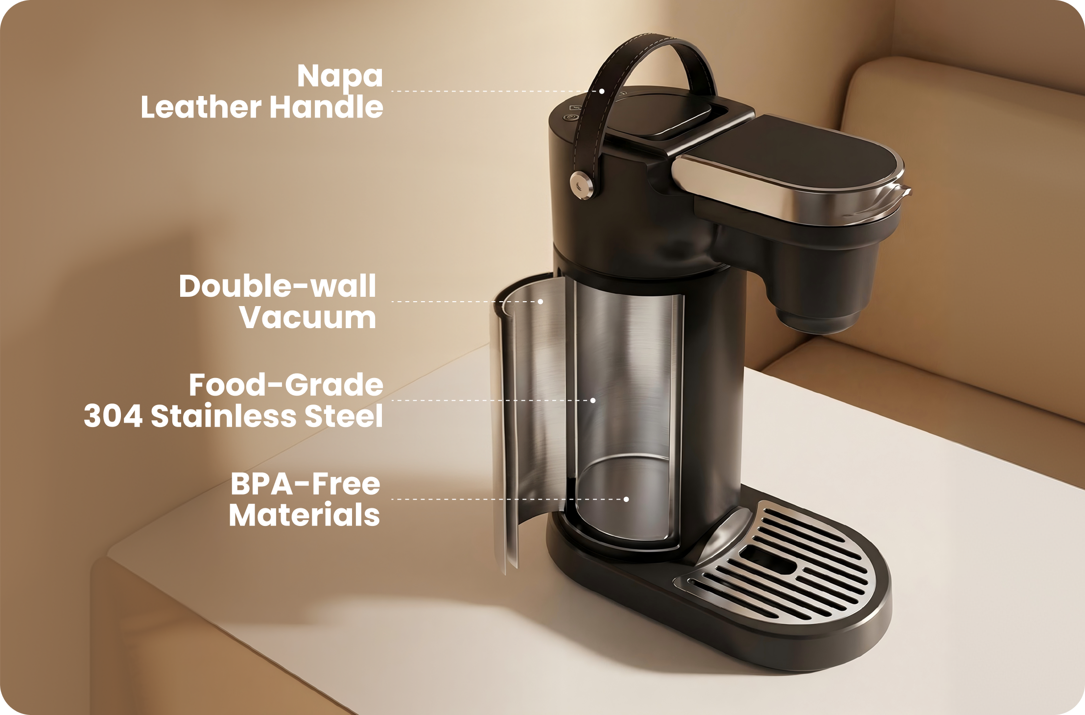 Durable, Water-Resistant Design
