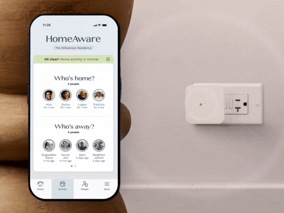 HomeAware: Know Who's Home. Know They're Safe.