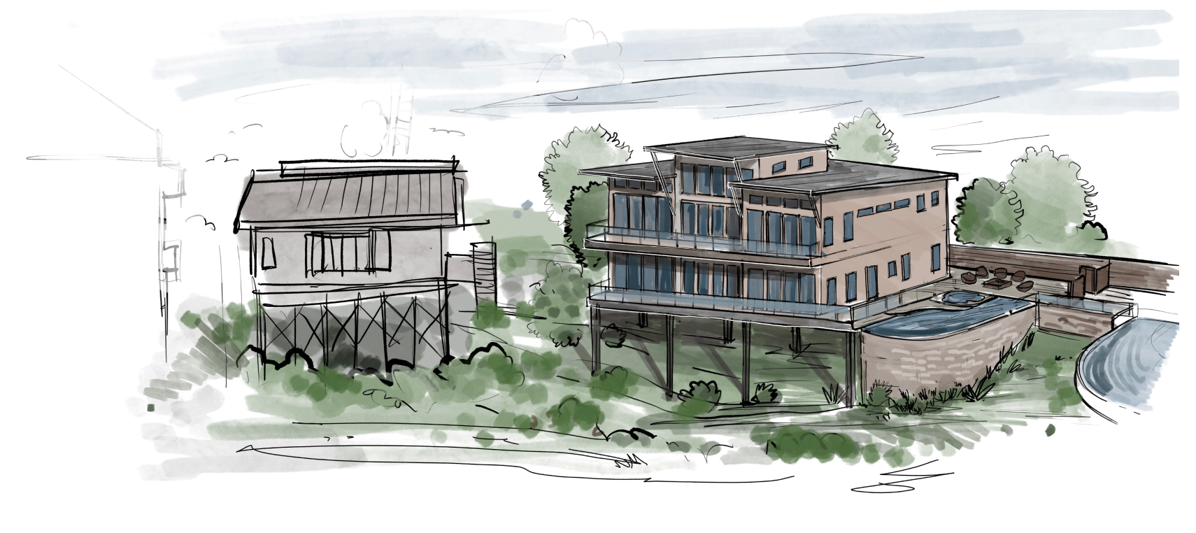 The Story Behind Texas Sky Houses