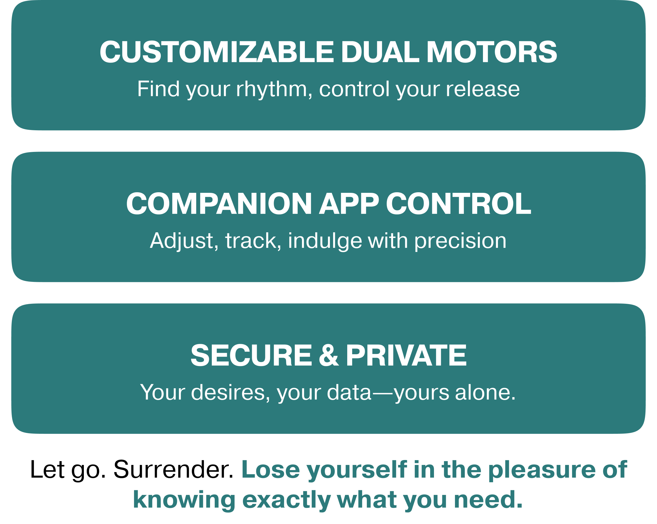 Experience Arousal on Your Terms