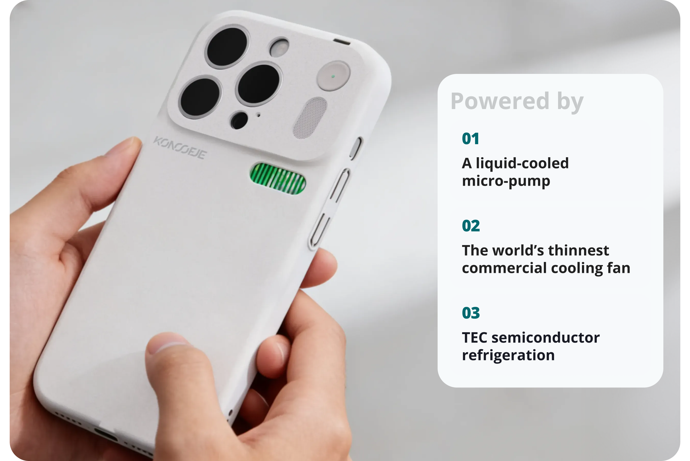The World’s First Triple Cooling Case