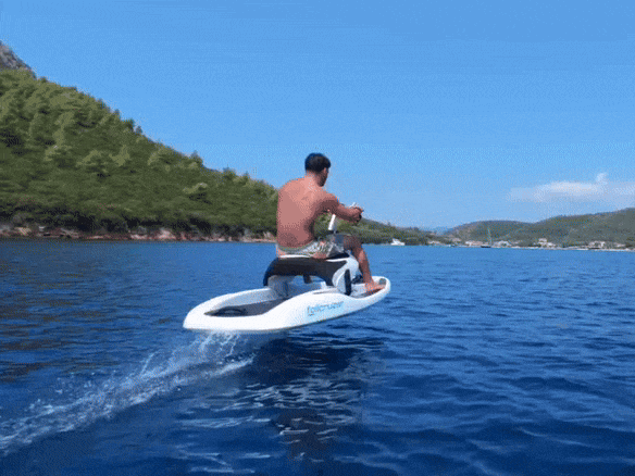 FOILCRUZER: Foiling, but Seated.