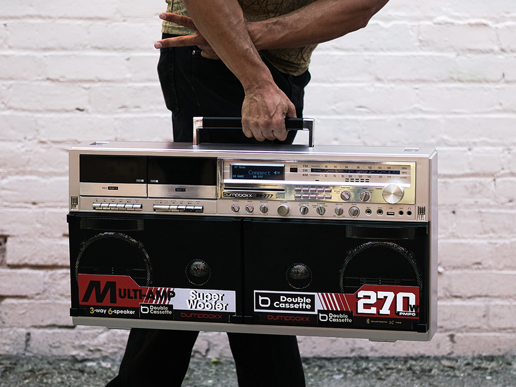 BB-777: The Iconic Boombox, Perfectly Recreated