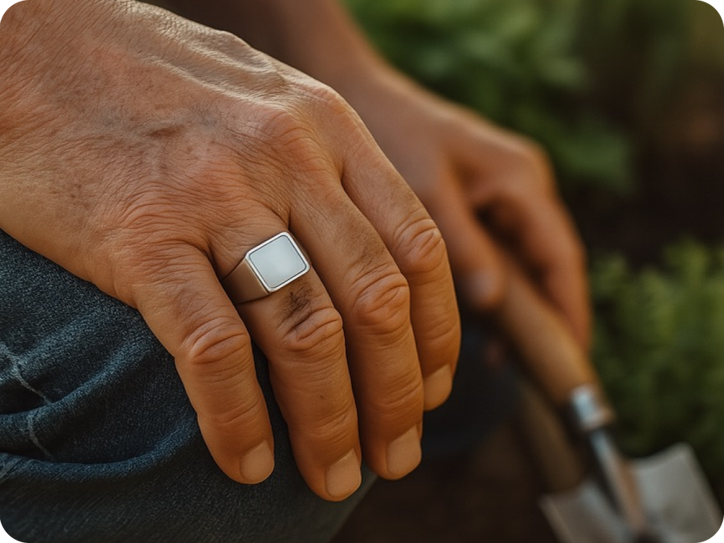 Haelo Ring: 24/7 Fall Detection & Safety Monitoring