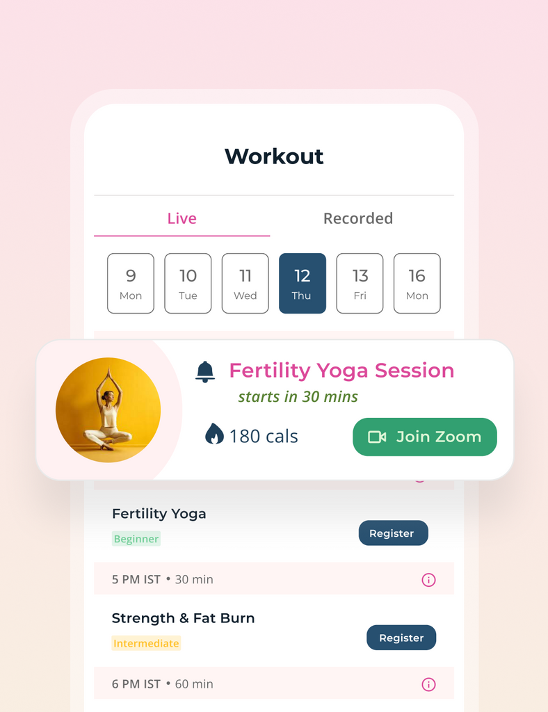 Yoga for Hormones, Stress & Conception 