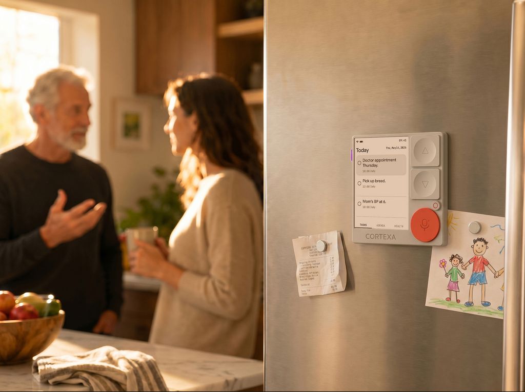 The voice reminder board your family won't ignore.