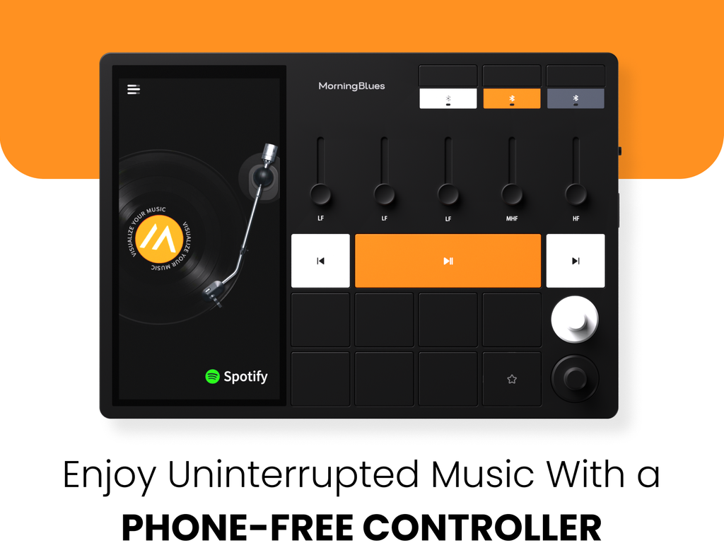 MorningBlues POD C1: Phone-Free Multi-Speaker Control