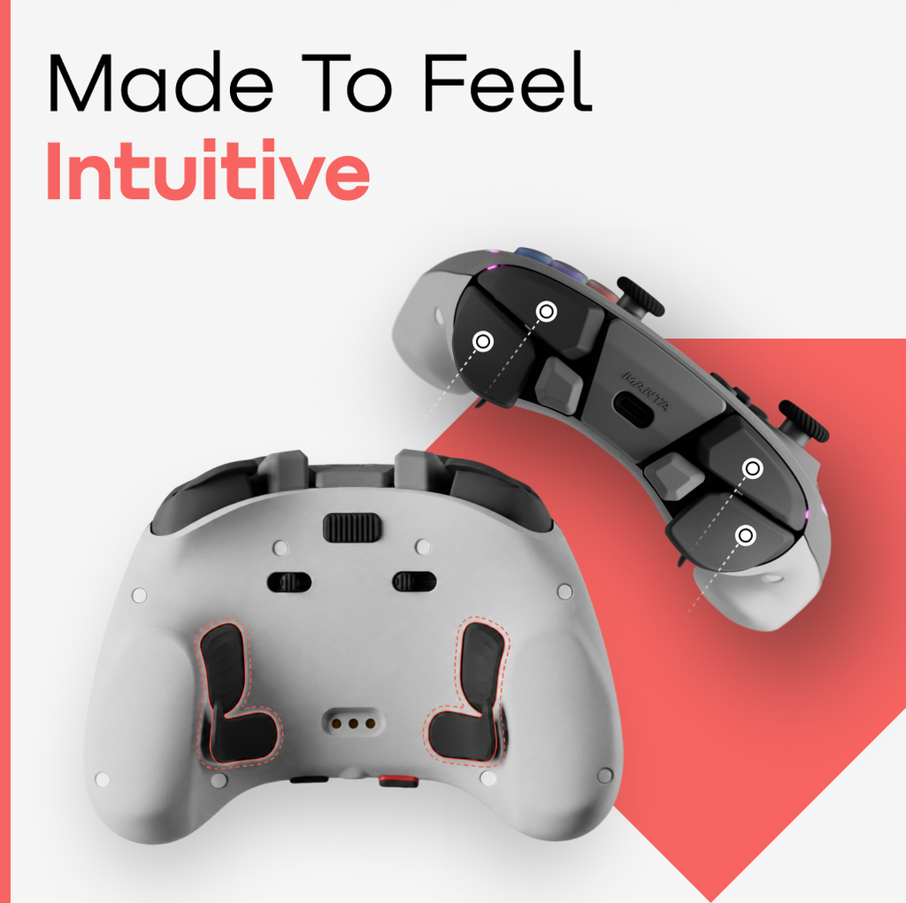 More Controls. No Awkward Reaching.