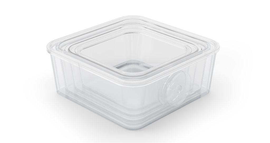 Easily store away your containers 