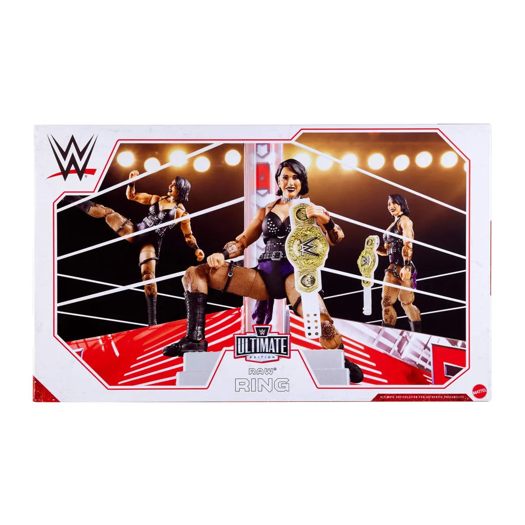 WWE® Ultimate Edition RAW® Ring and Rhea Ripley™ 