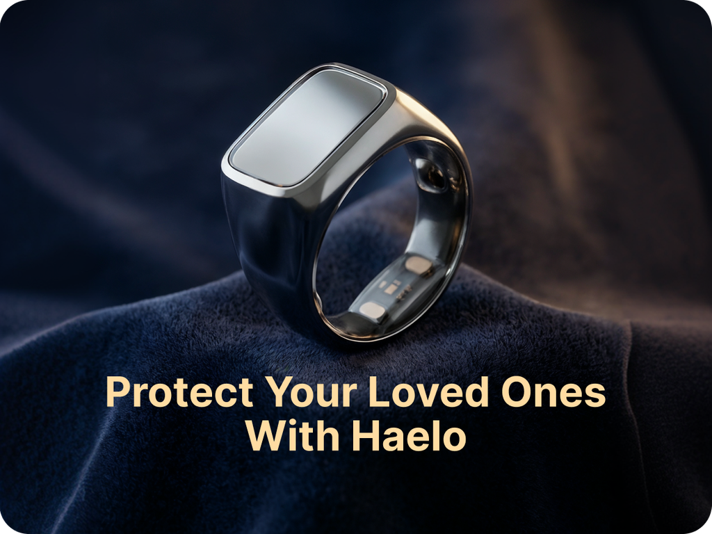 Haelo Ring: 24/7 Fall Detection & Safety Monitoring