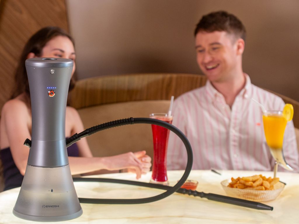 EnnoShi: The Charcoal-Free Smart Hookah