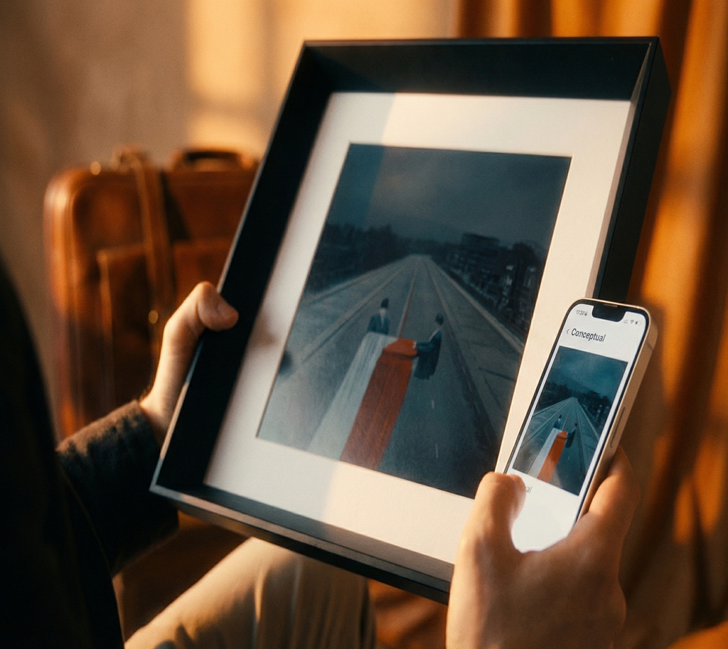 Turn Your Wall Into a Living Gallery