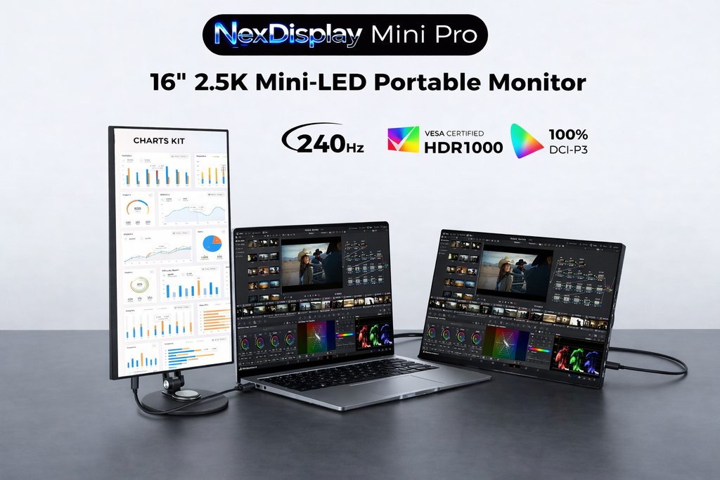 NexDisplay | The 16" 2.5K Mini-LED Portable Display