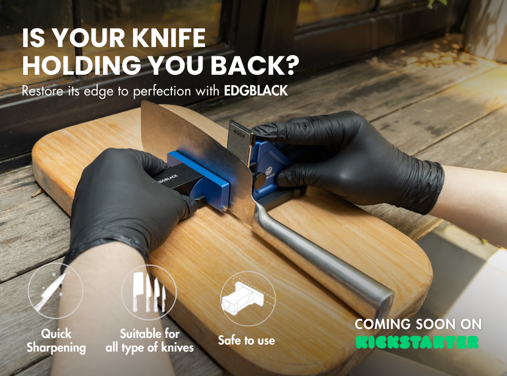 EDGBLACK FLEX | Sharpening knife like a pro!