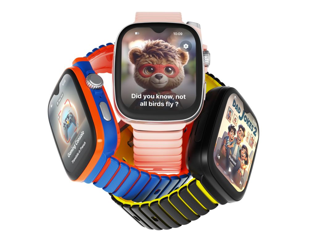 AI kids Smartwatch That Answers, Protects, and Connects