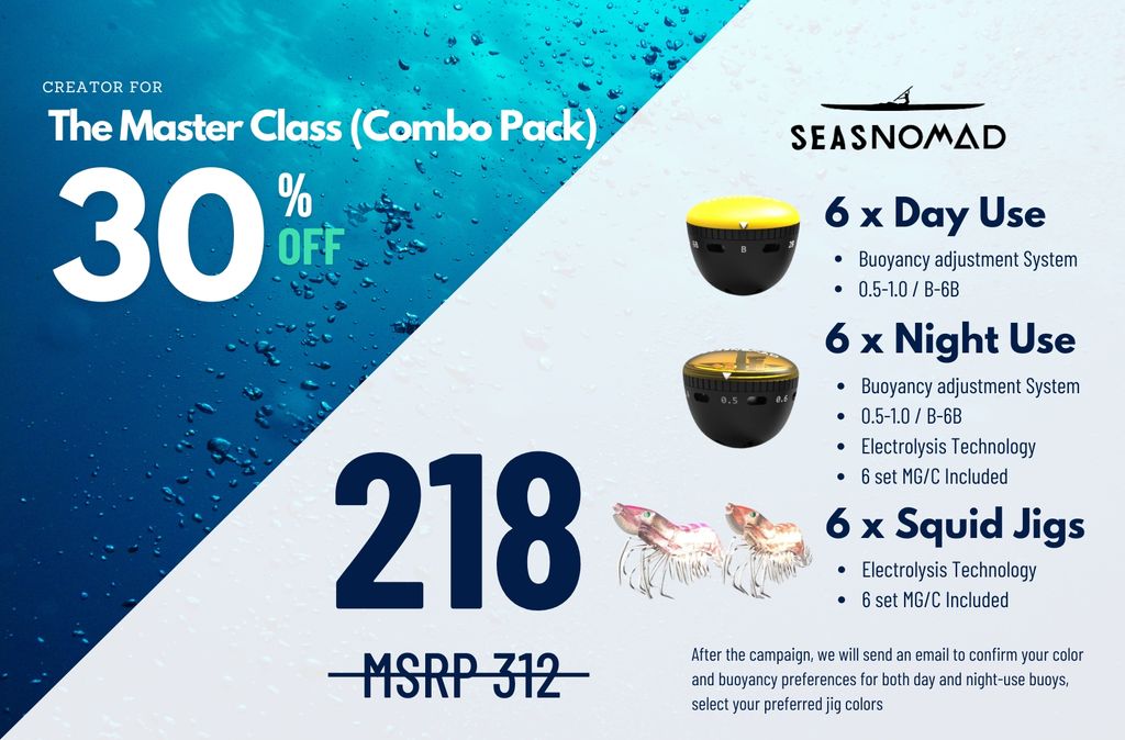 SeasNomad The Master Class (Combo Pack)