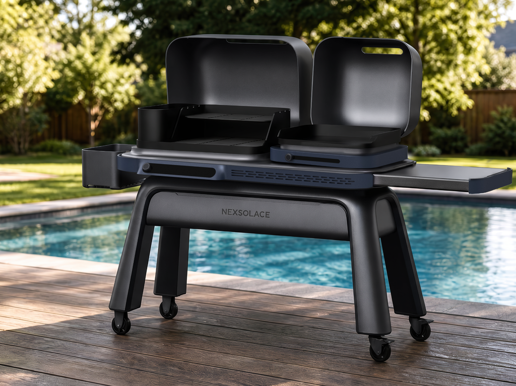 The Ultimate 2-in-1 Grill. Smoke. Sear. Seamless.