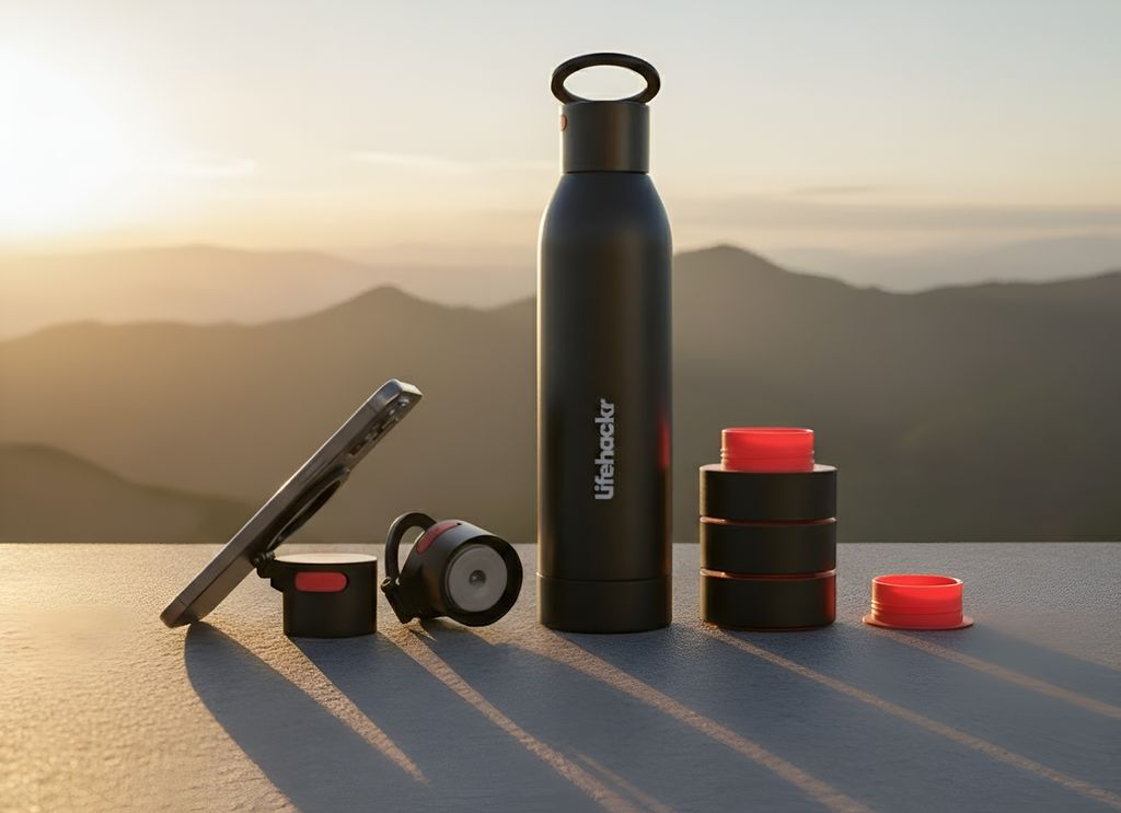 LIFEHACKR®: Smart Water Bottle & All-In-1 Health App