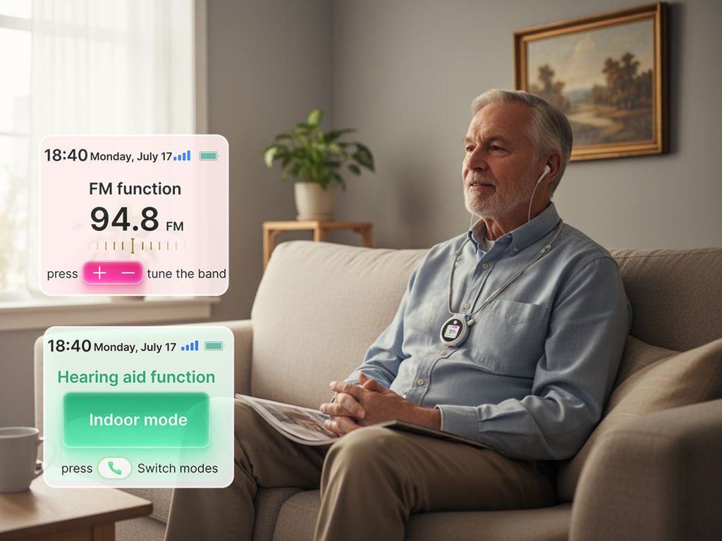 Hearing Aids & FM: For listening input