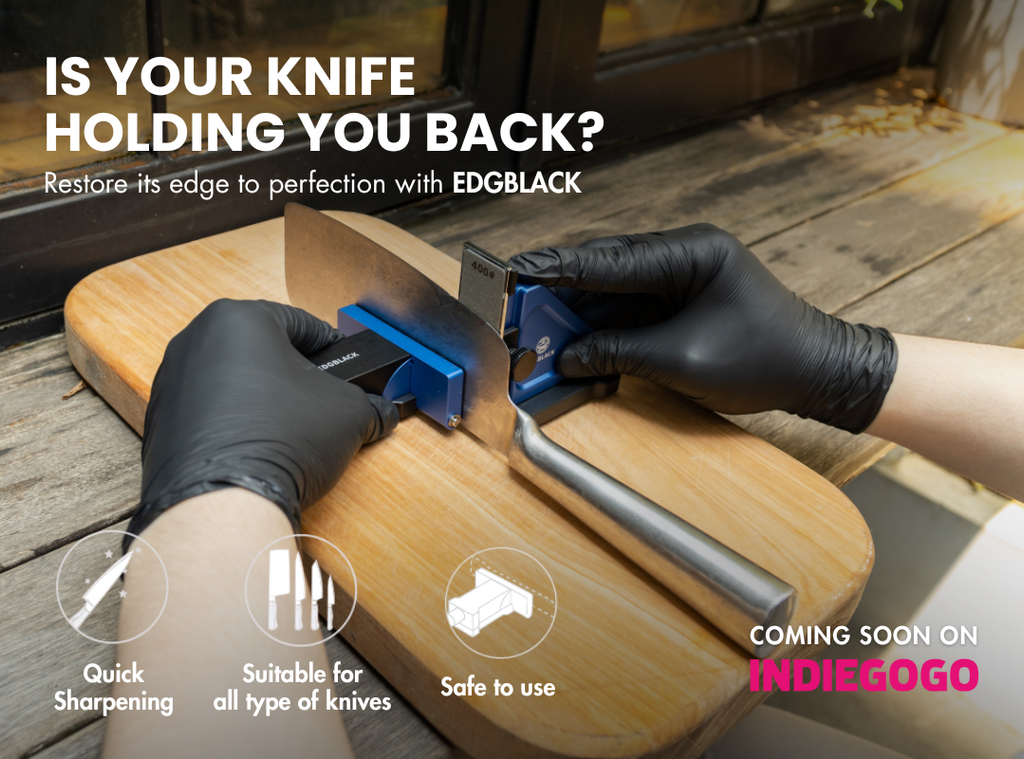 EDGBLACK FLEX | Sharpening knife like a pro!