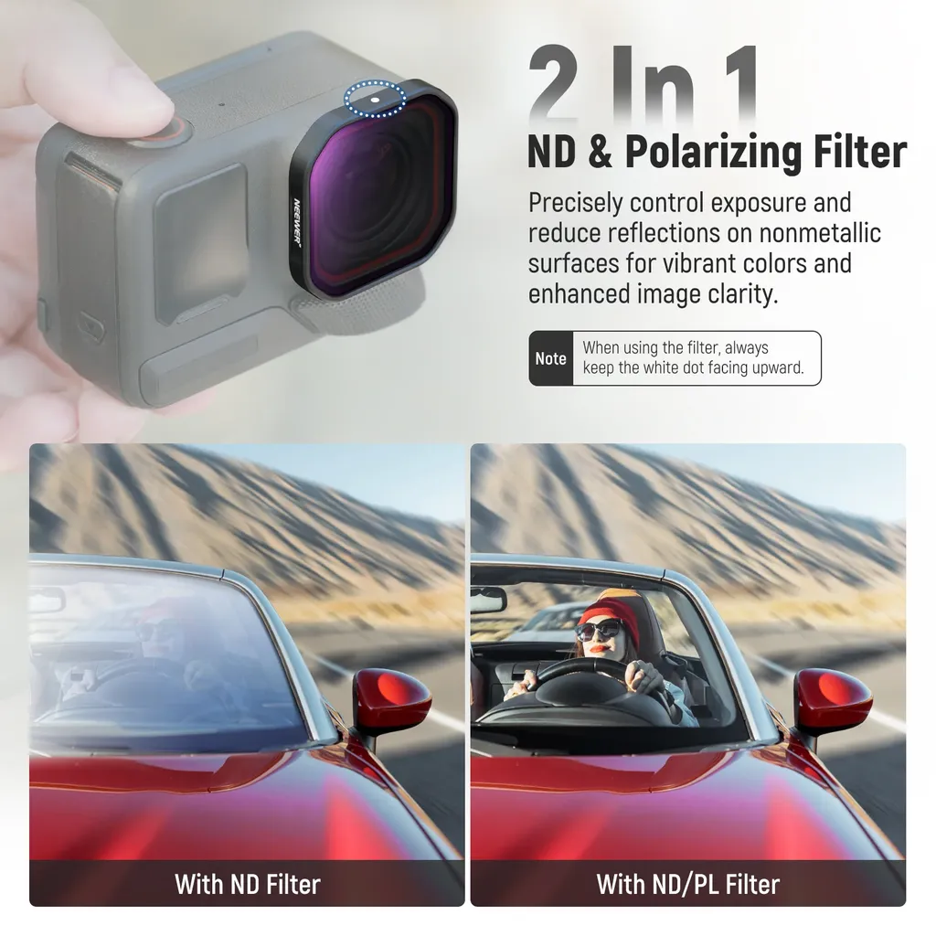 Combination of ND & PL Filters