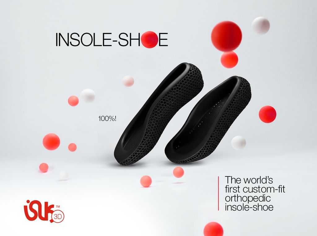 LINK 3D - The World’s First Custom Medical Insole Shoe