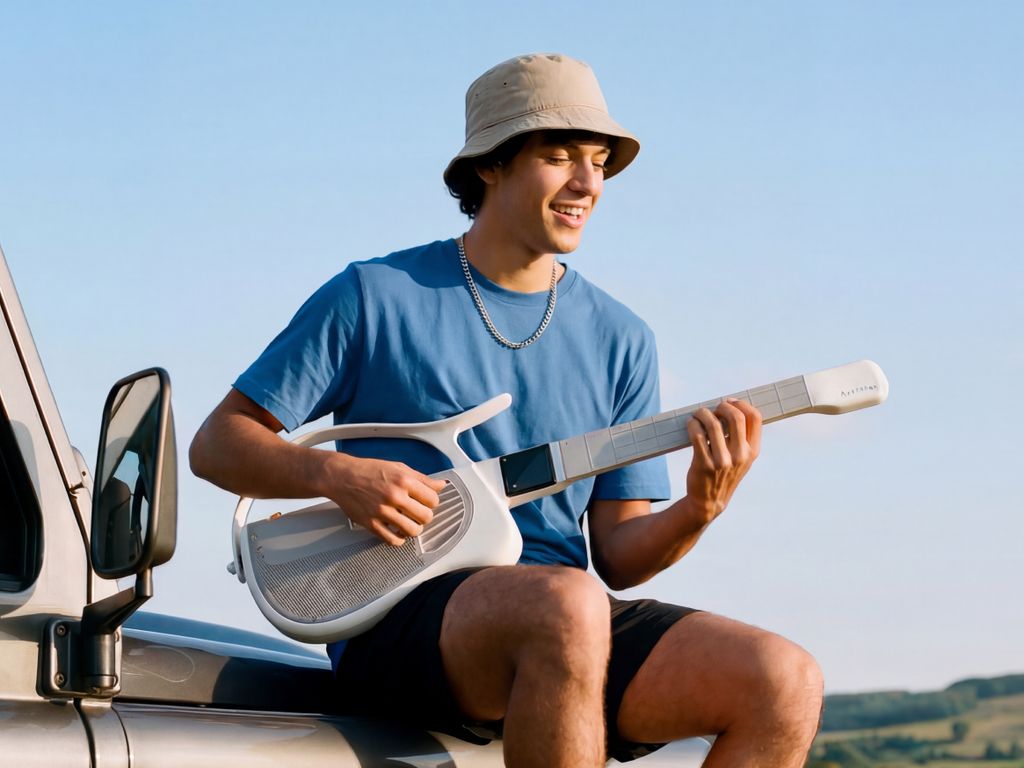 Play From the First Touch: The World's First AI Guitar