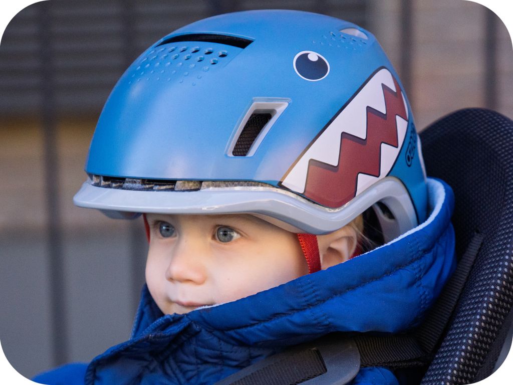 Ozmo Sidekick: 1st E-bike Helmet for Kids Ages 1+