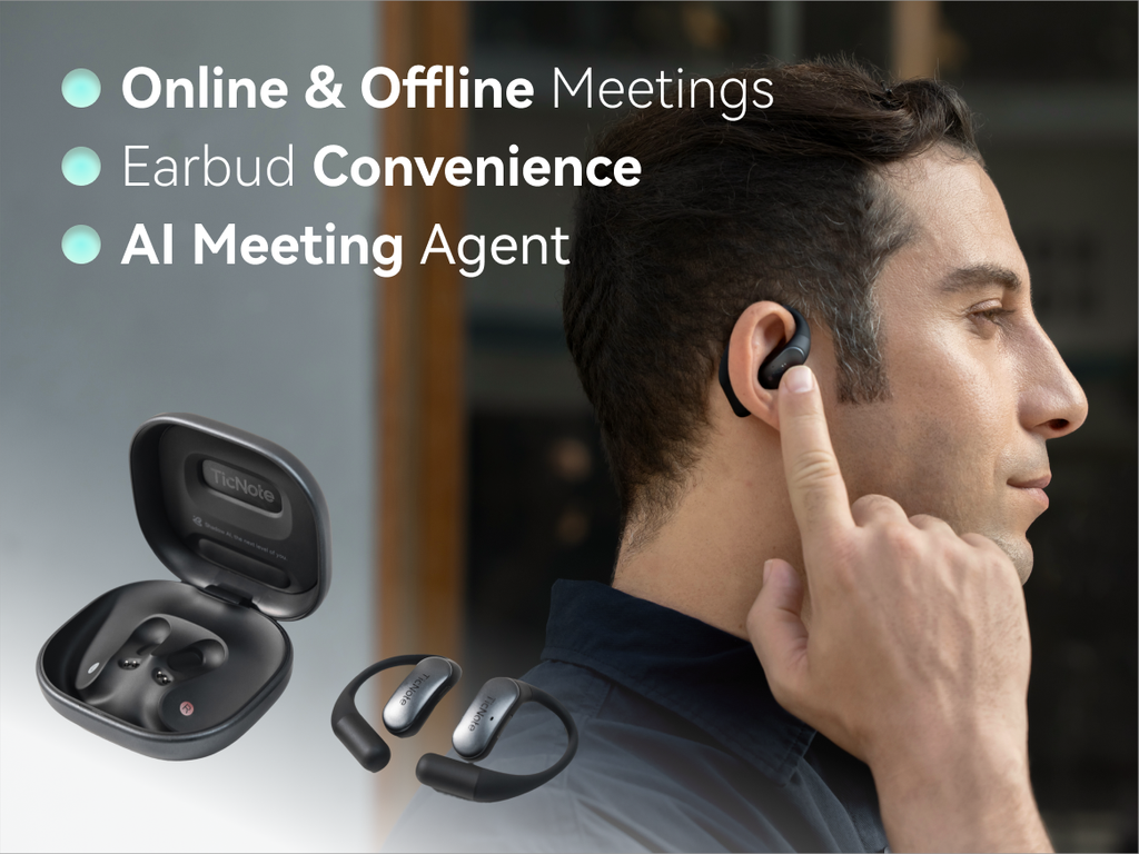 TicNote Pods: Future of AI Note-Taking Now in Earbuds