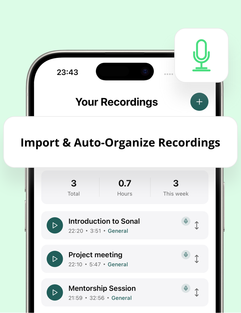 Bring Your Own Audio
