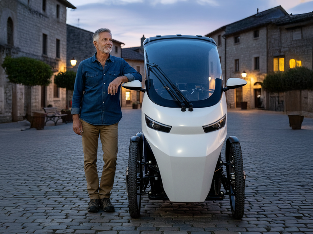 Mark-1 Car-Ebike: The Comfort-First Urban Ride