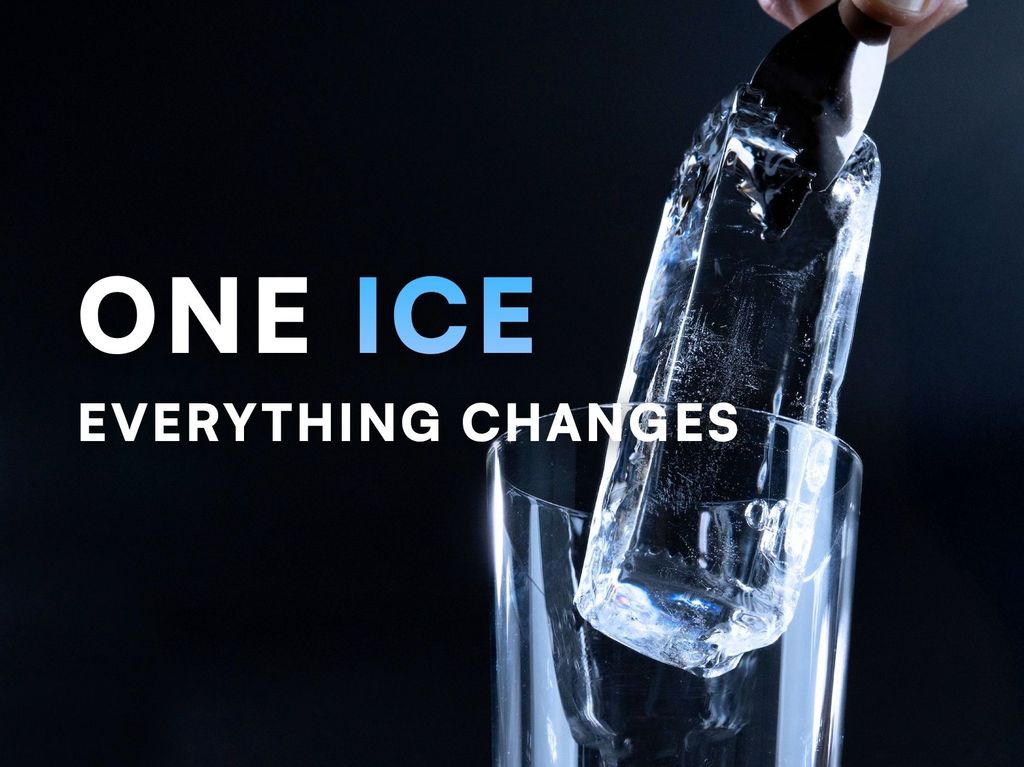 Crystal-Clear Ice, Crafted for Better Drinks