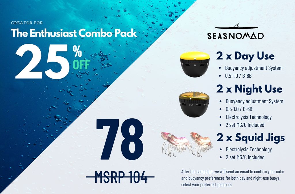 SeasNomad The Enthusiast Combo Pack