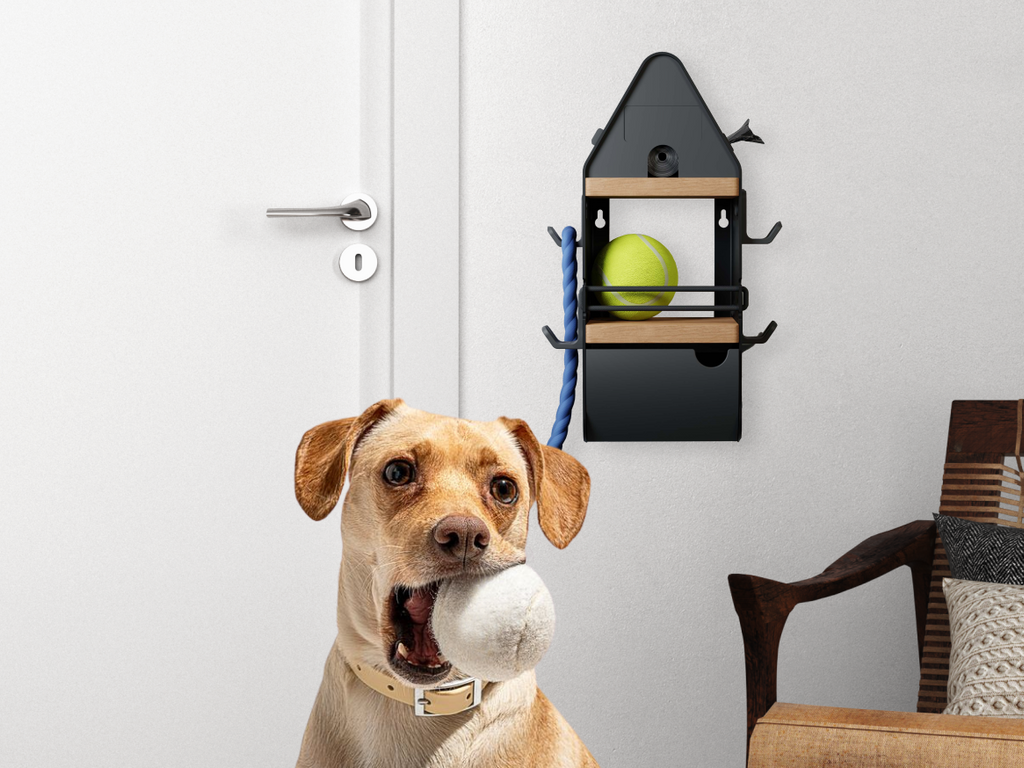 Bowhouz: The Wall Cubby for All Your Pet Gear 