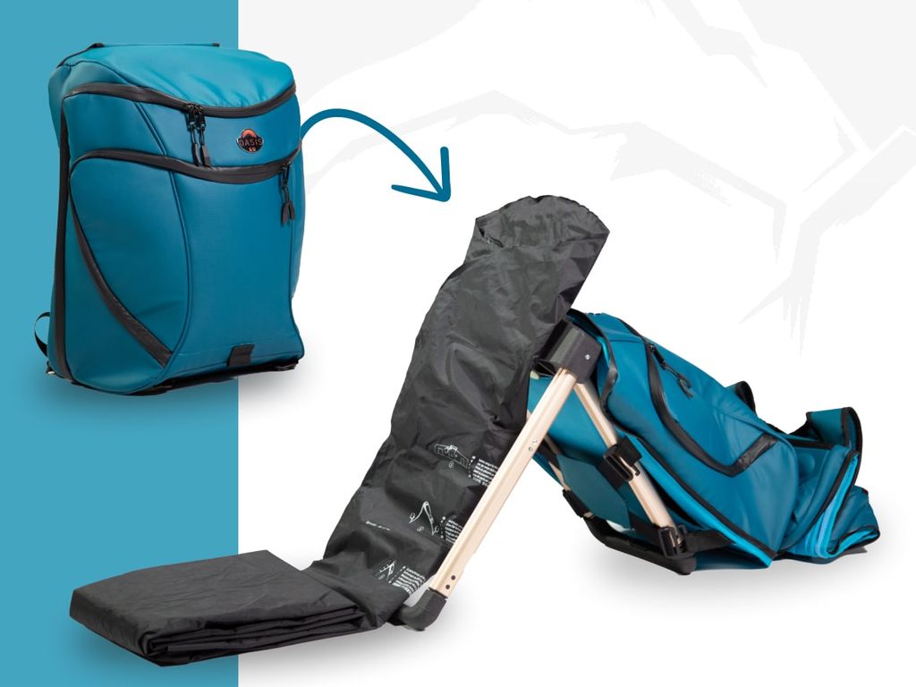 OasisGO: The Backpack That Doubles As A Lounger