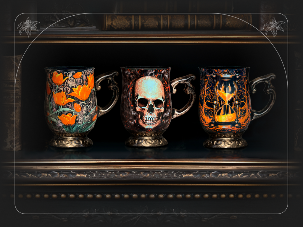 Embrace the Moment: The Memento Mori Mug Set