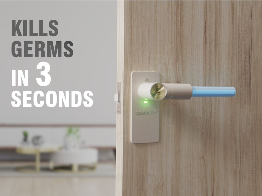 SafeTOUCH: 3-Second Germ-Free Door Solution