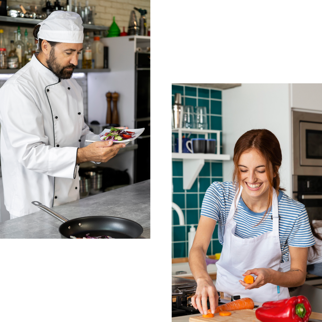 For Professionals and Home Cooks Alike