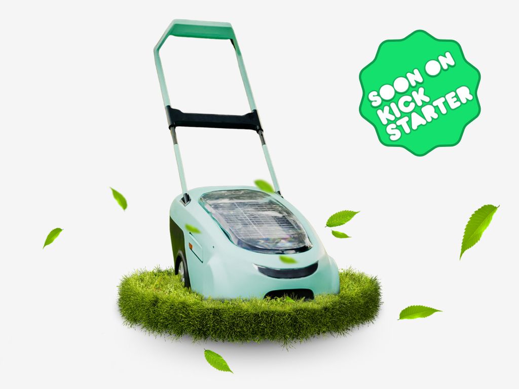 Photonix: World’s 1st Sun-Powered Lawn Mower