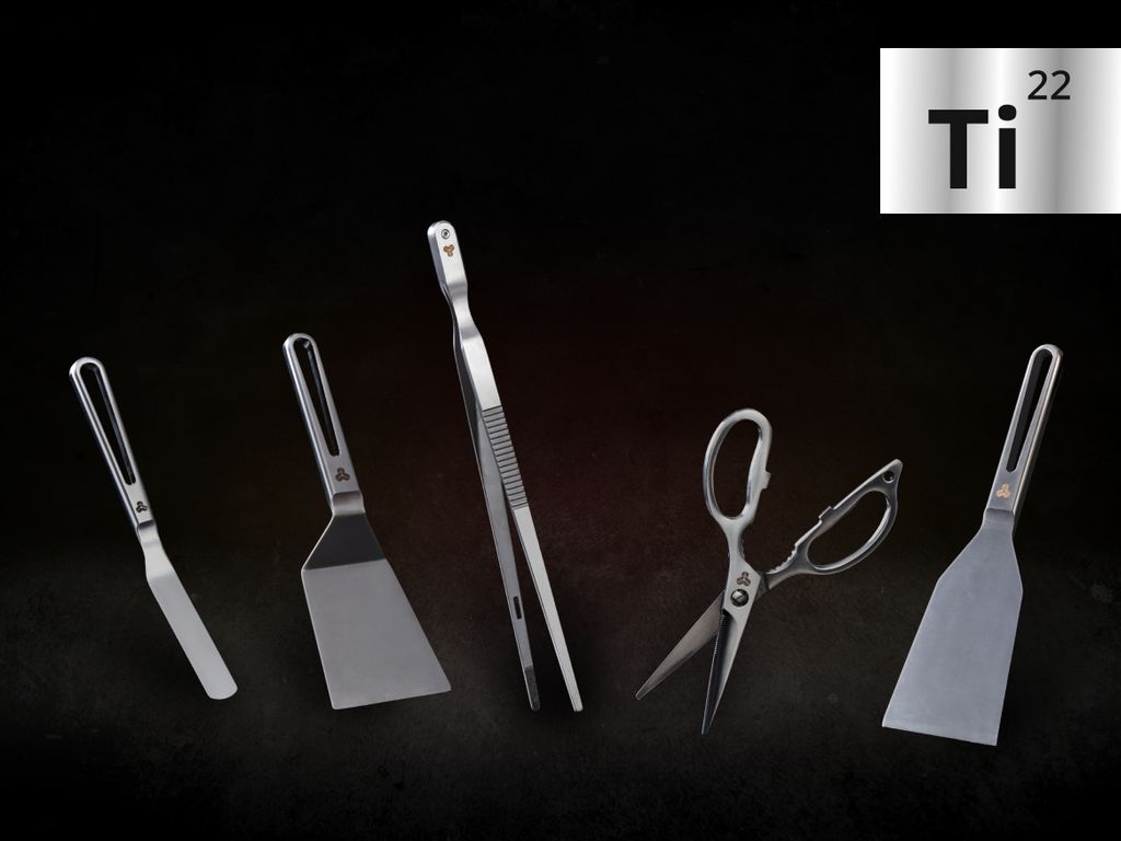 Titanium Kitchen Tools: Sleek & Tough